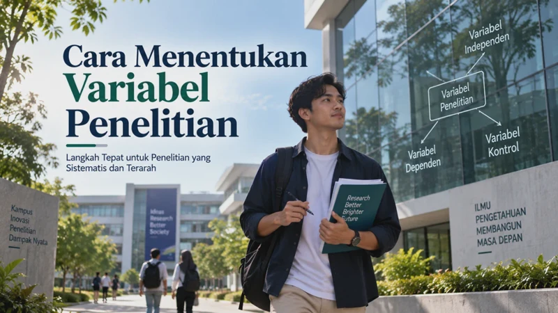 Cara Menentukan Variabel Penelitian untuk Skripsi dan Contohnya