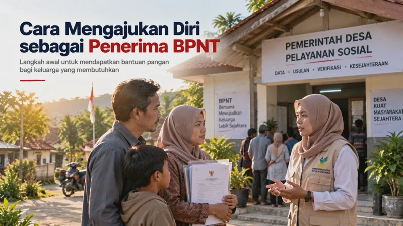 Cara Mengajukan Diri sebagai Penerima BPNT Secara Online Lewat HP