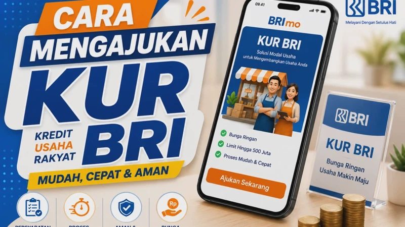 Cara Mengajukan KUR BRI Lewat BRImo Tanpa Jaminan ke Bank 2026