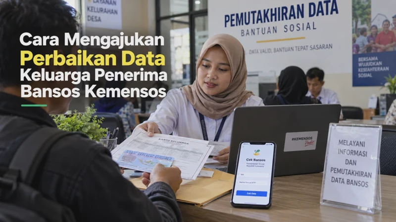 Cara Mengajukan Perbaikan Data Keluarga Penerima Bansos Kemensos