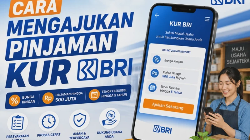 Cara Mengajukan Pinjaman KUR BRI Tanpa Jaminan Secara Online 2026