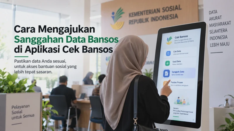 Cara Mengajukan Sanggahan Data Bansos di Aplikasi Cek Bansos Terbaru 2026