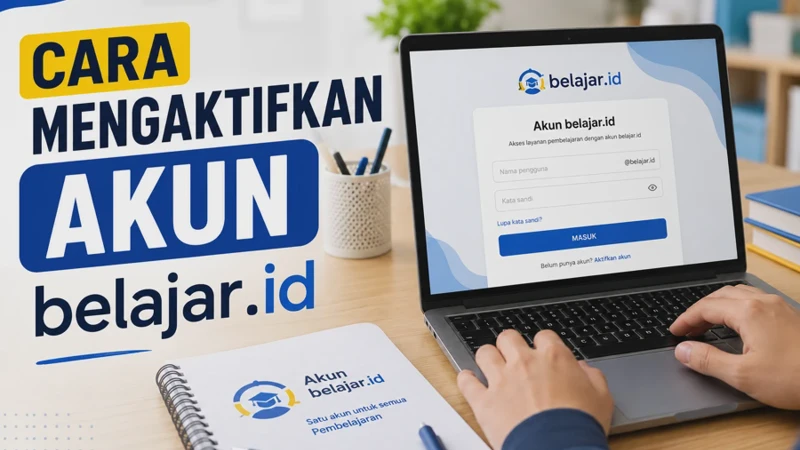 Cara Mengaktifkan Akun belajar.id untuk Siswa dan Guru Terbaru 2026