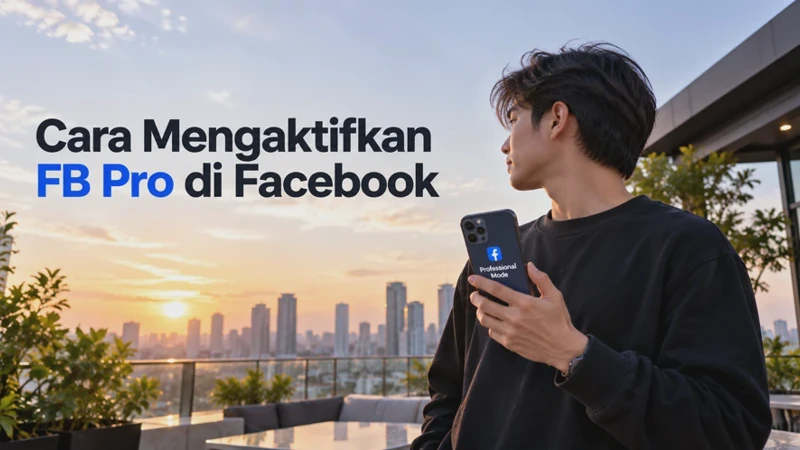 Cara Mengaktifkan FB Pro di Facebook untuk Menghasilkan Uang dari Konten
