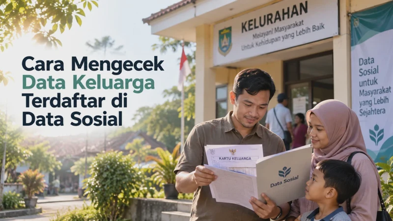 Cara Mengecek Data Keluarga Terdaftar di Data Sosial Begini Caranya