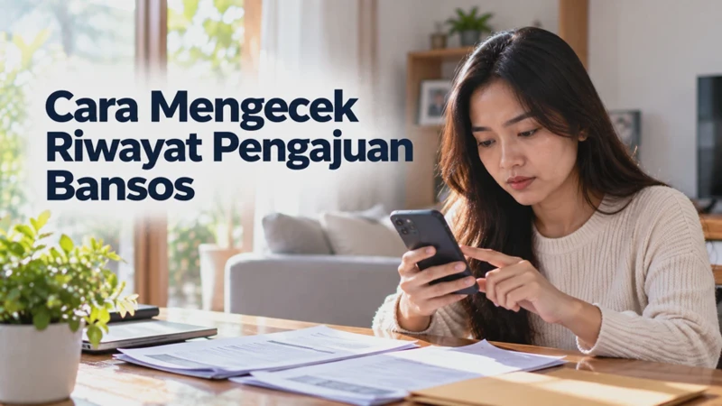 Cara Mengecek Riwayat Pengajuan Bansos Secara Online Lewat HP