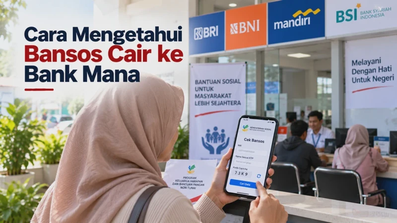 Cara Mengetahui Bansos Cair ke Bank Mana untuk Penerima PKH dan BPNT