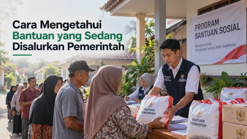 Cara Mengetahui Bantuan yang Sedang Disalurkan Pemerintah Begini Cara Ceknya