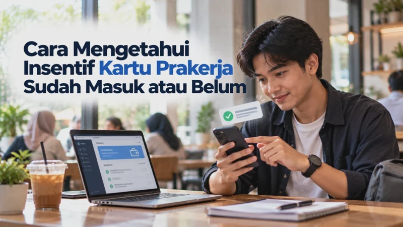 Cara Mengetahui Insentif Kartu Prakerja Sudah Masuk atau Belum Terbaru 2026