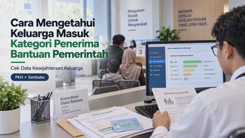 Cara Mengetahui Keluarga Masuk Kategori Penerima Bantuan Pemerintah