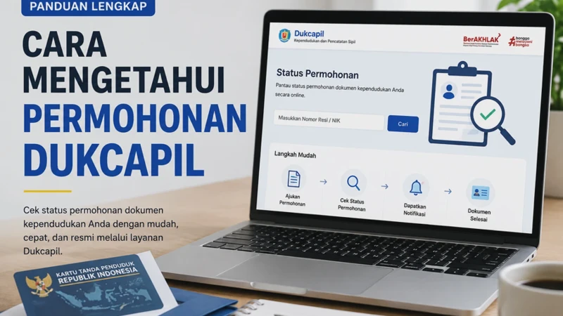 Cara Mengetahui Permohonan Dukcapil Disetujui atau Masih Diproses