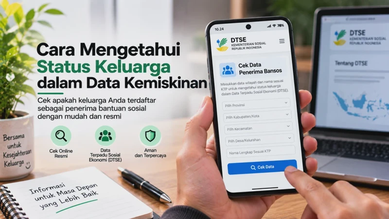 Cara Mengetahui Status Keluarga dalam Data Kemiskinan Begini Cara Ceknya