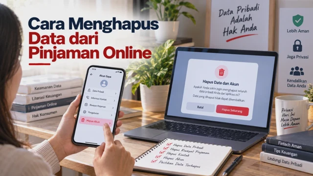 Cara Menghapus Data dari Pinjaman Online Legal dan Ilegal Terbaru 2026