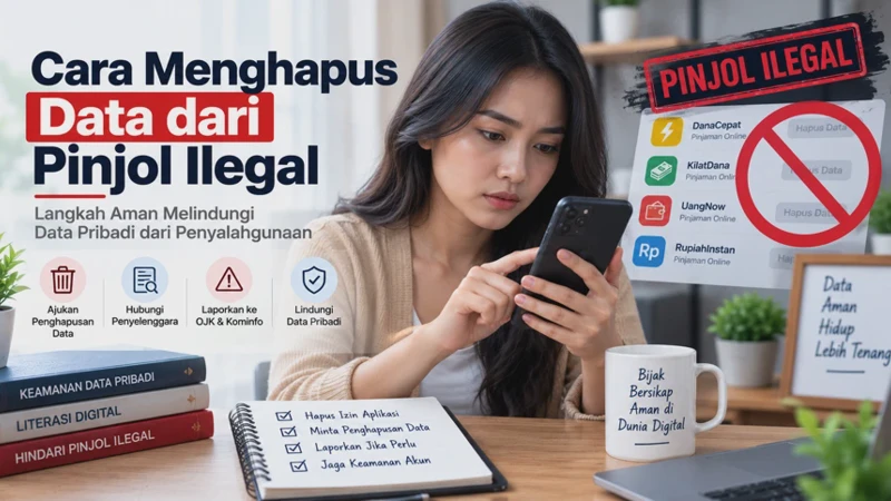 Cara Menghapus Data dari Pinjol Ilegal dan Melaporkan Penyalahgunaan Data