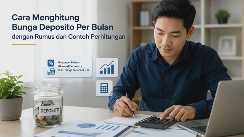 Cara Menghitung Bunga Deposito Per Bulan dengan Rumus dan Contoh-nya
