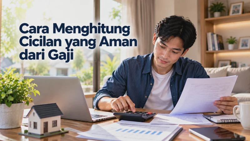 Cara Menghitung Cicilan yang Aman dari Gaji agar Keuangan Tetap Stabil