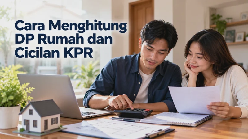 Cara Menghitung DP Rumah dan Cicilan KPR Sesuai Harga Rumah