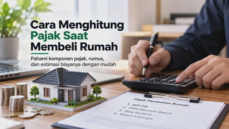 Cara Menghitung Pajak Saat Membeli Rumah, Cek BPHTB dan Biaya Lainnya