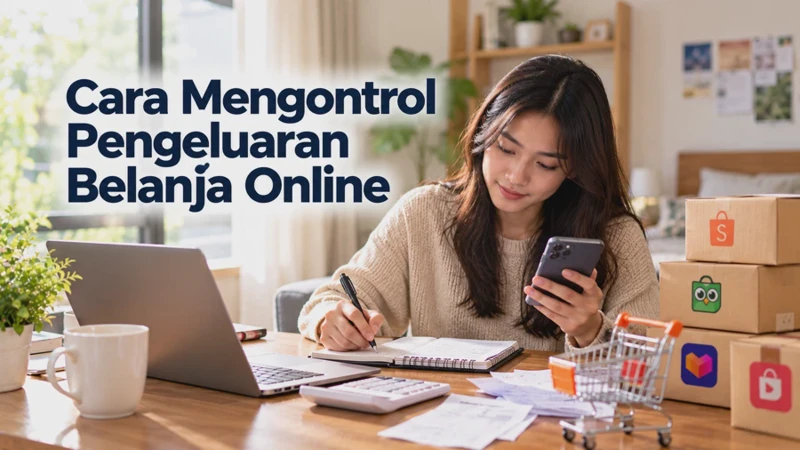 Cara Mengontrol Pengeluaran Belanja Online agar Tidak Boros Setiap Bulan