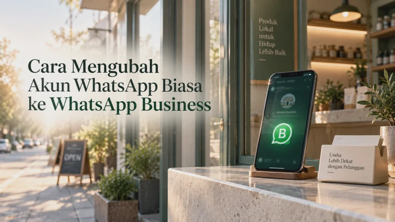 Cara Mengubah Akun WhatsApp Biasa ke WhatsApp Business dengan Nomor yang Sama