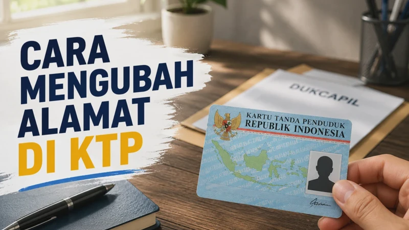 Cara Mengubah Alamat di KTP agar Sesuai dengan Data Kartu Keluarga