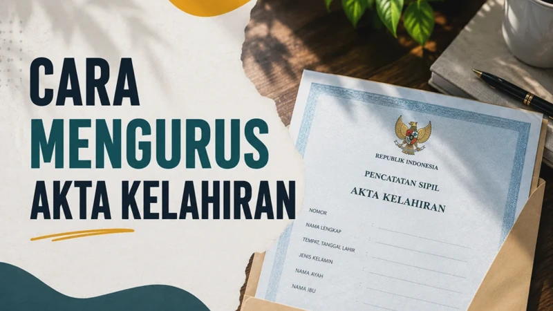 Cara Mengurus Akta Kelahiran yang Hilang dan Syarat Cetak Ulang