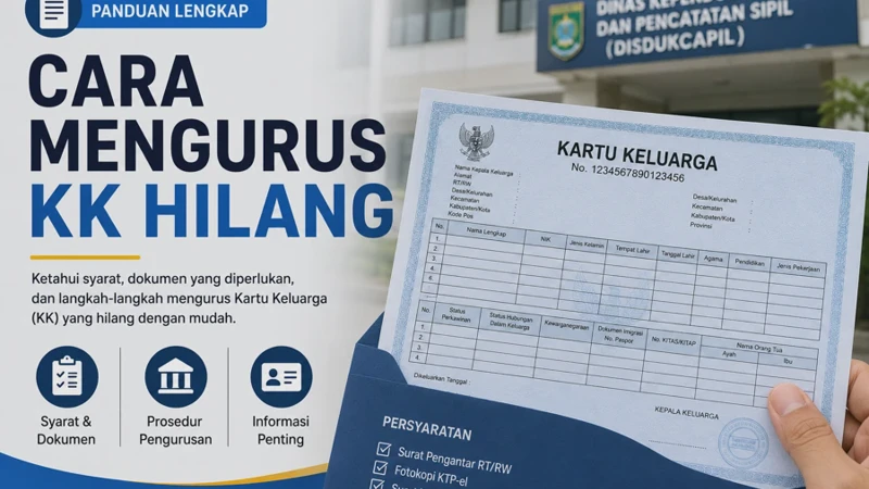 Cara Mengurus KK Hilang Tapi Masih Ada Fotokopi dengan Mudah