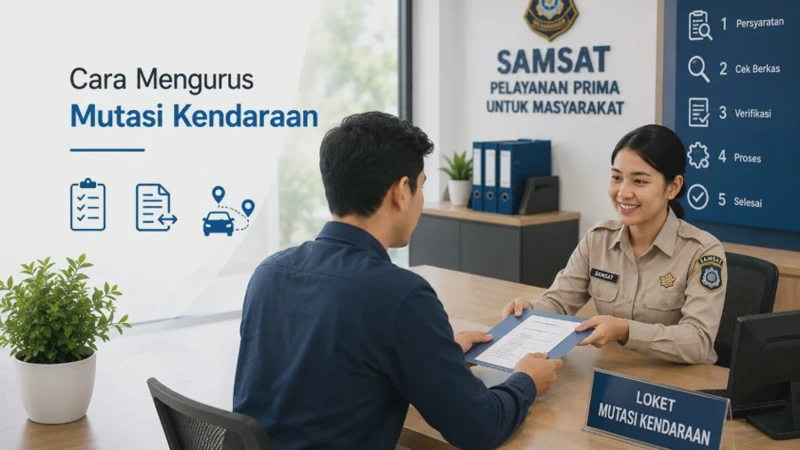 Cara Mengurus Mutasi Kendaraan Antar Provinsi Terbaru Beserta Biaya-nya