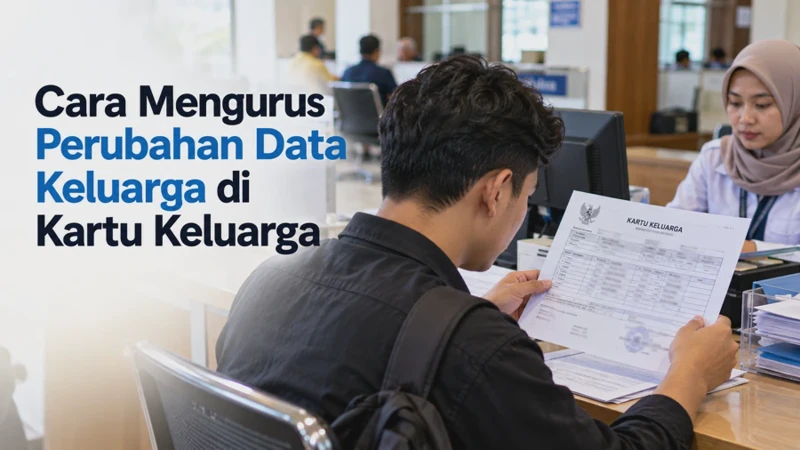 Cara Mengurus Perubahan Data Keluarga di Kartu Keluarga Secara Online