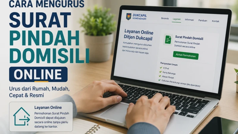 Cara Mengurus Surat Pindah Domisili Online Lewat HP Beserta Syarat-nya