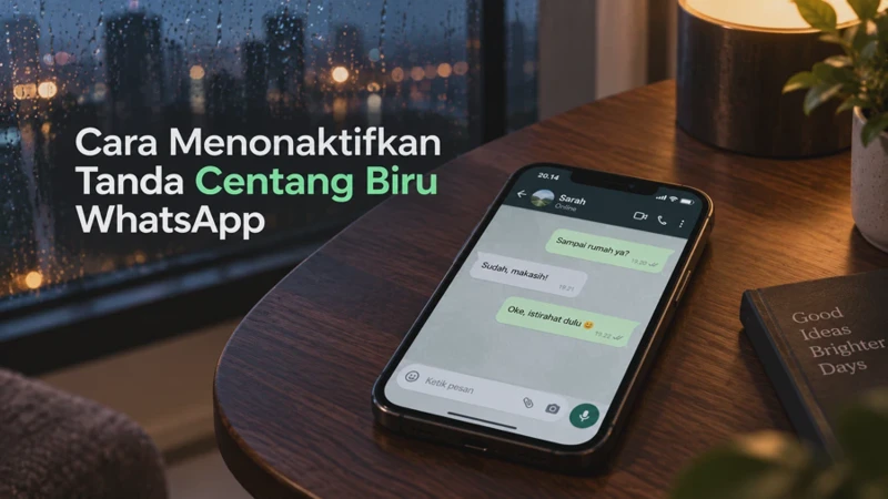 Cara Menonaktifkan Tanda Centang Biru WhatsApp di Android dan iPhone