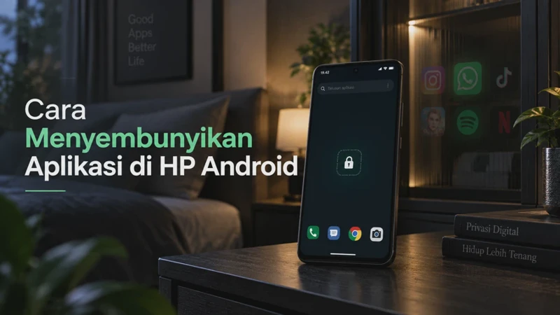 Cara Menyembunyikan Aplikasi di HP Android Tanpa Aplikasi Tambahan