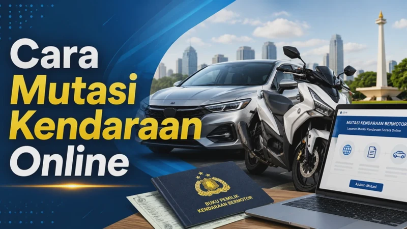 Cara Mutasi Kendaraan Online Antar Provinsi Beserta Prosedurnya