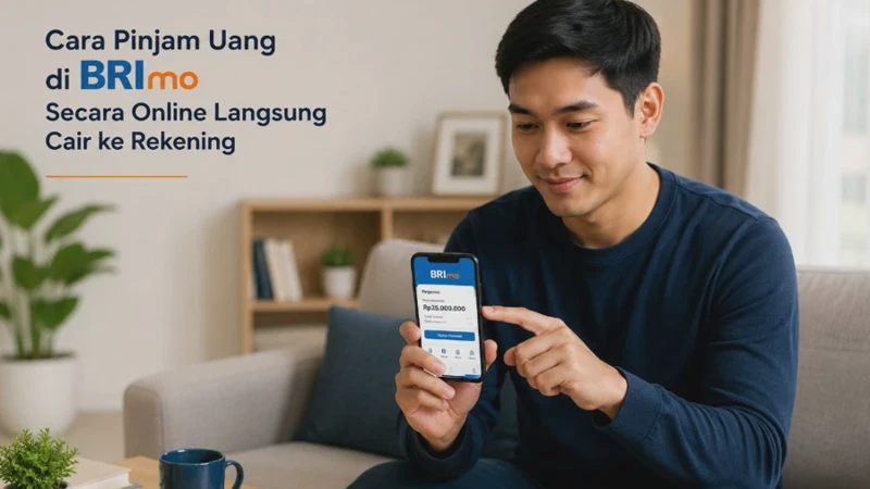 Cara Pinjam Uang di BRImo Secara Online Langsung Cair ke Rekening