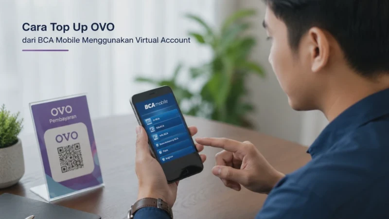 Cara Top Up OVO dari BCA Mobile Menggunakan Virtual Account