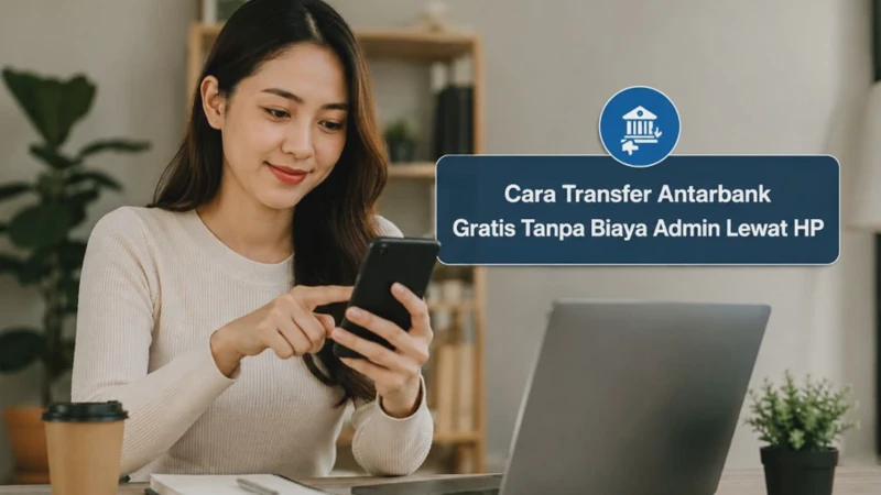 Cara Transfer Antarbank Gratis Tanpa Biaya Admin Lewat HP Terbaru 2026