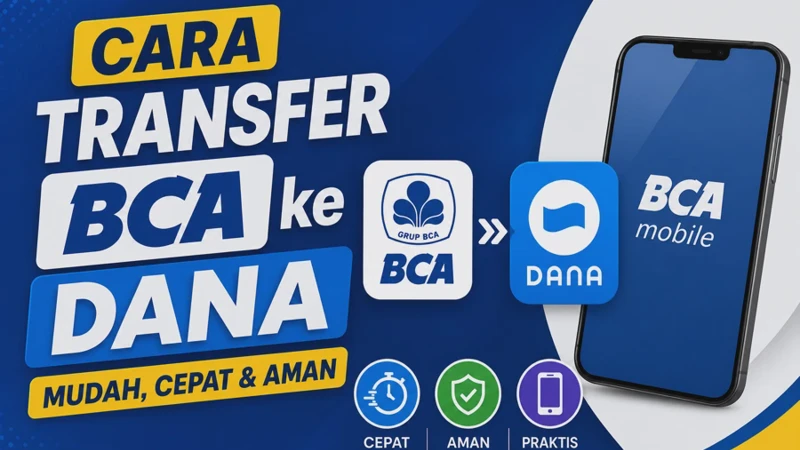 Cara Transfer BCA ke DANA Gratis Lewat myBCA Tanpa ke Bank