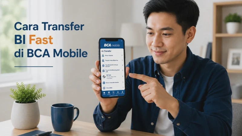 Cara Transfer BI Fast BCA Mobile Beserta Biaya Admin dan Limit Transfer