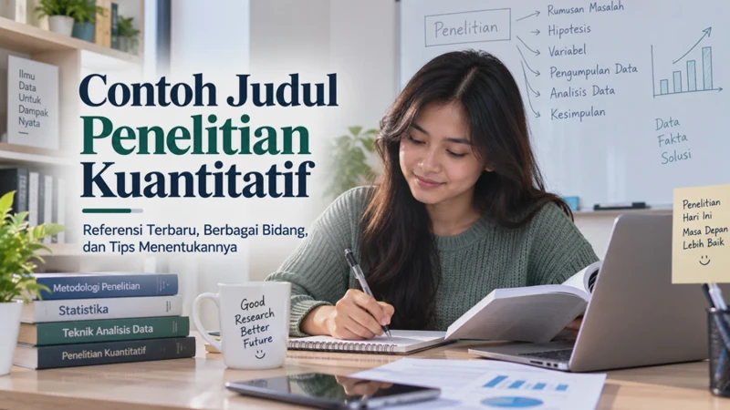 Contoh Judul Penelitian Kuantitatif untuk Skripsi dan Mahasiswa