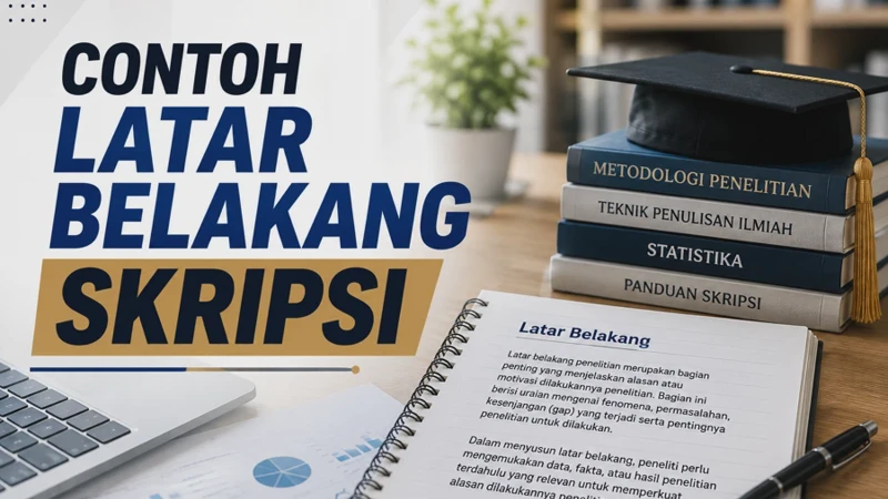 Contoh Latar Belakang Skripsi yang Baik dan Benar untuk Mahasiswa