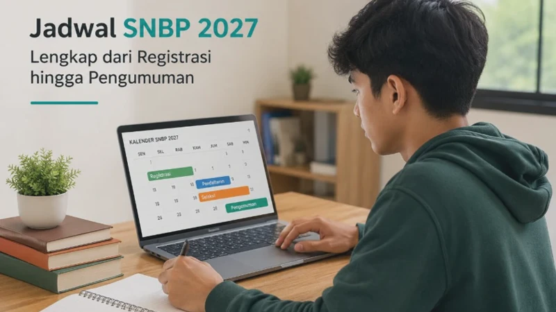 Jadwal SNBP 2027 Lengkap dari Registrasi hingga Pengumuman