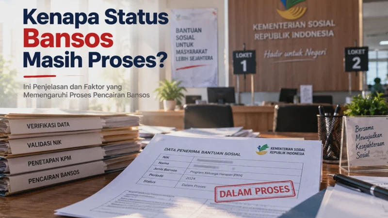 Kenapa Status Bansos Masih Proses? Ini Penyebab dan Cara Mengatasinya