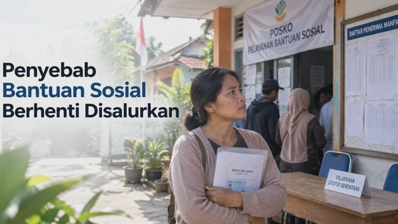 Penyebab Bantuan Sosial Berhenti Disalurkan Ini Alasan Bansos Tidak Cair Lagi
