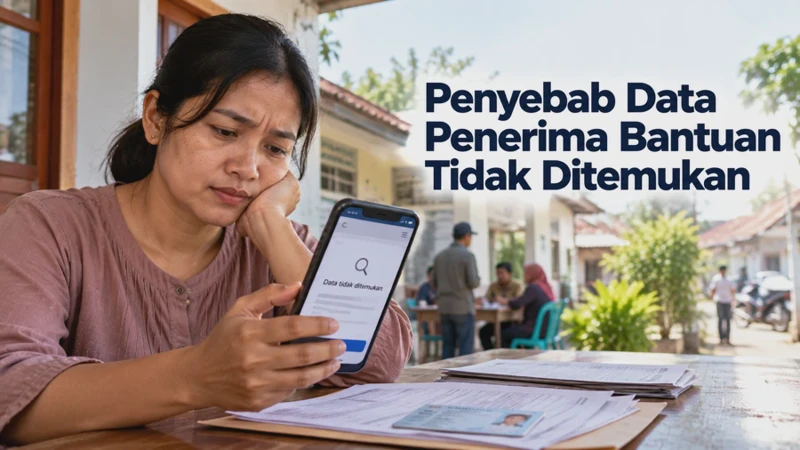 Penyebab Data Penerima Bantuan Tidak Ditemukan di Cek Bansos dan Cara Mengatasinya