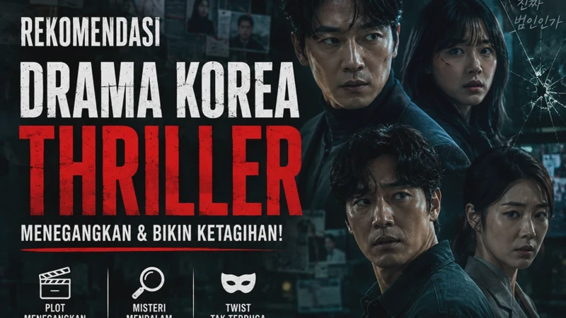 Rekomendasi Drama Korea Thriller Terbaik yang Bikin Tegang dan Nagih