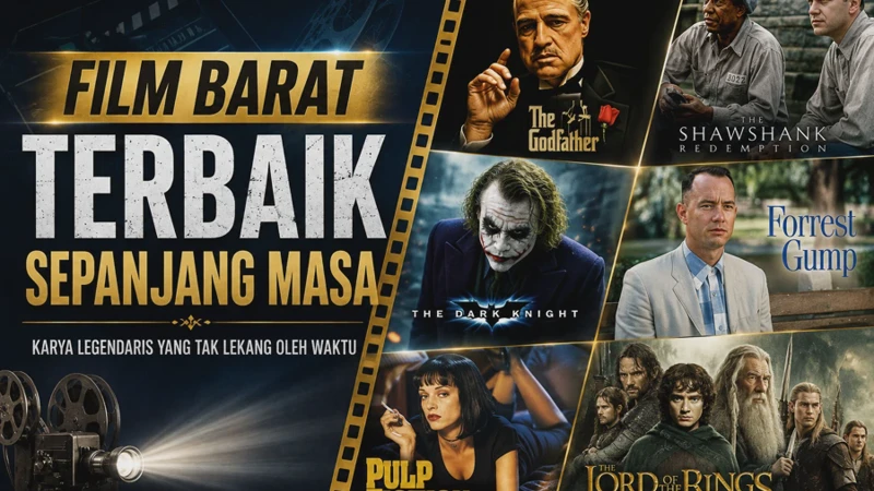 Rekomendasi Film Barat Terbaik Sepanjang Masa yang Wajib Ditonton